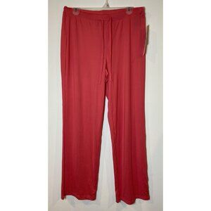 NWT Women's 32 Degrees Cool Lounge Pants Straight Leg Honeysuckle Pink M New